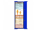 WhiteCoat Clipboard® Trifold - Blue Flight Medic Edition